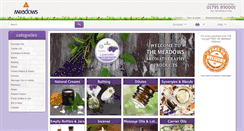 Desktop Screenshot of meadowsaroma.com